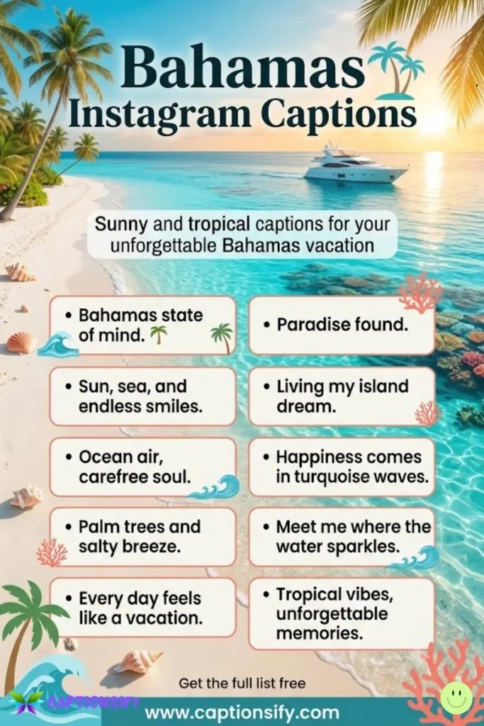 Captions that Highlight the Beauty of Bahamas Sunsets