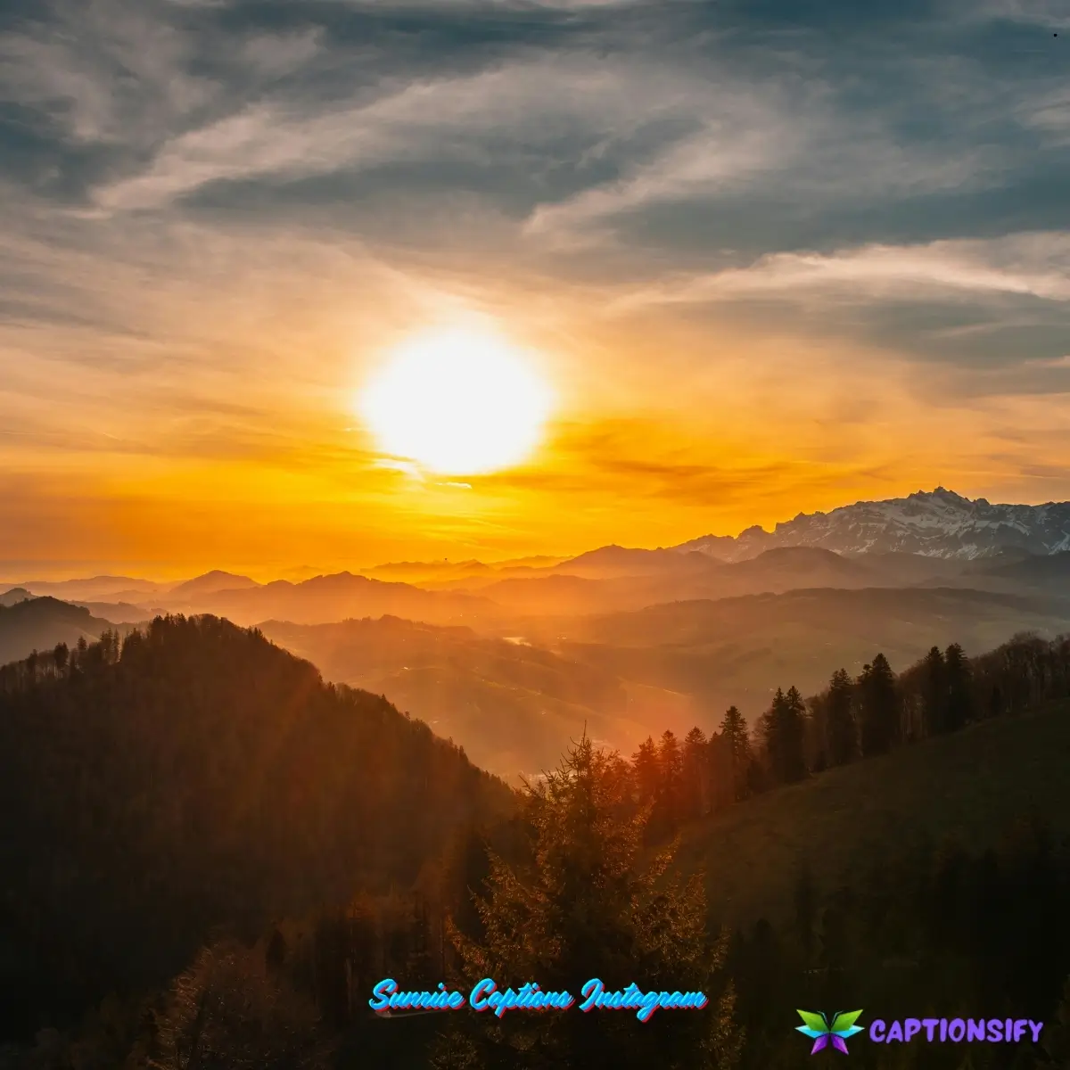 Sunrise Captions Instagram