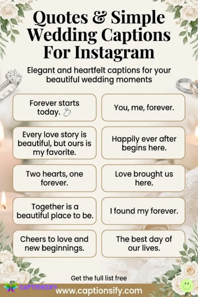 Captivating Captions for Bridal Moments