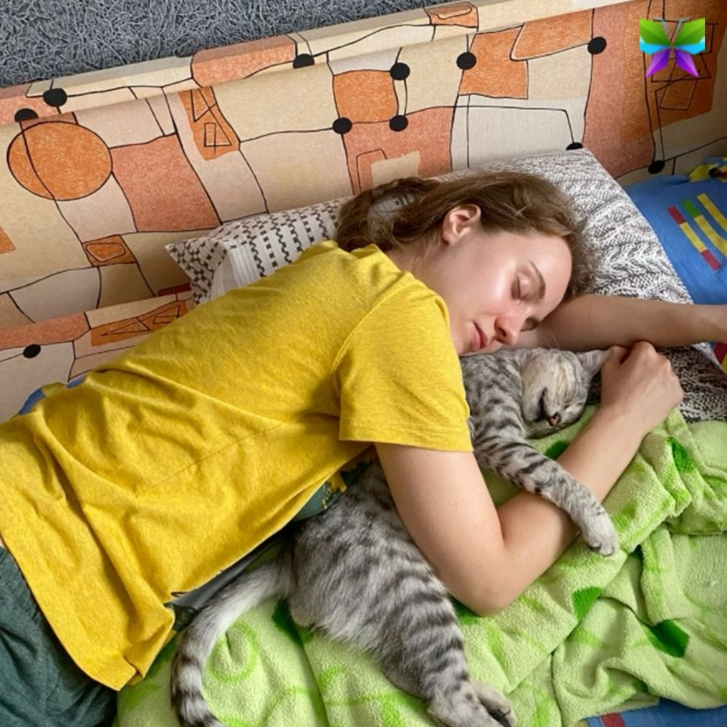 Cat Sleeping Captions For Instagram 1
