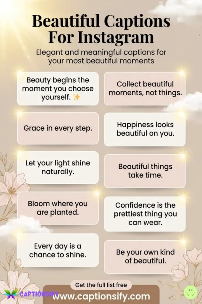Cute and Fun Captions for Everyday Moments
