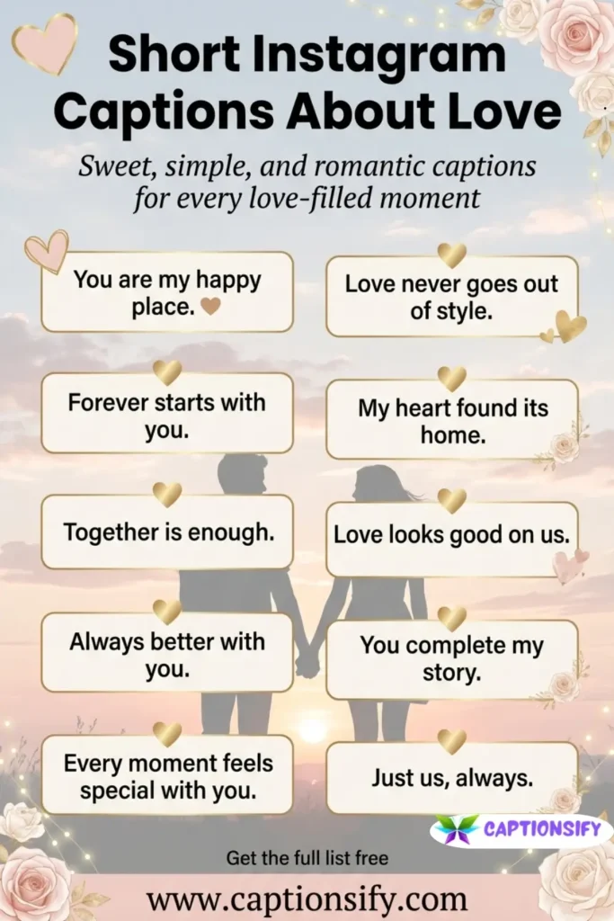 Romantic Captions for Couples