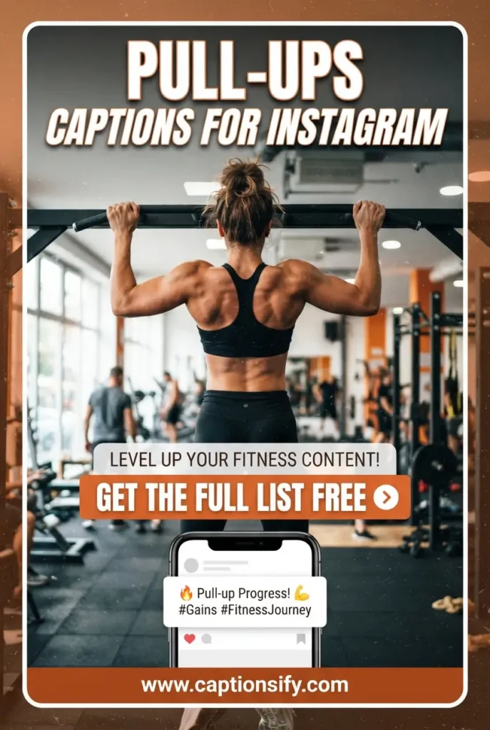 Strong and Confident Pull Up Captions for Women
