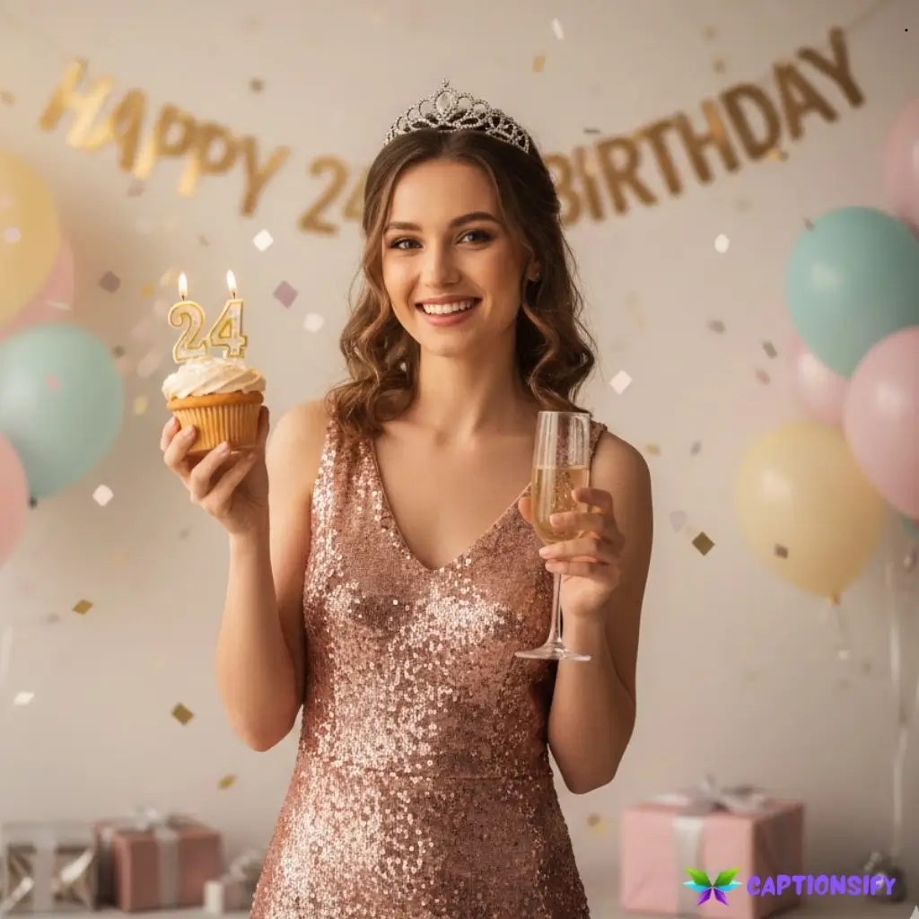 143 Top 24th Birthday Captions For Instagram to Celebrate You