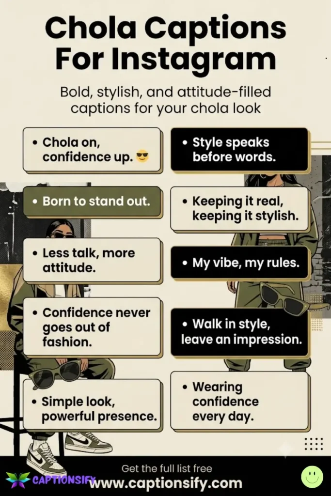Empowering Chola Captions to Inspire Confidence