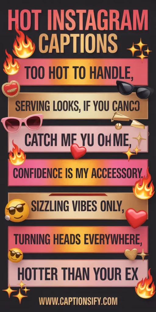 Captions That Radiate Confidence and Charisma