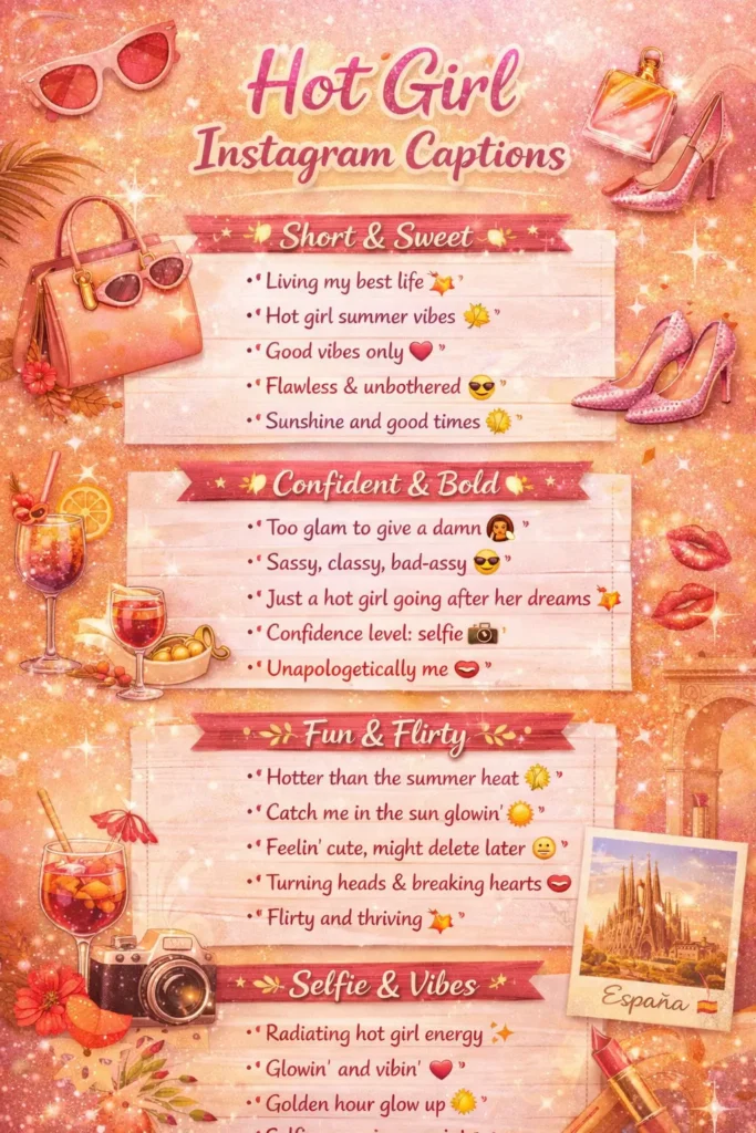 Sassy Instagram Captions for Confident Women