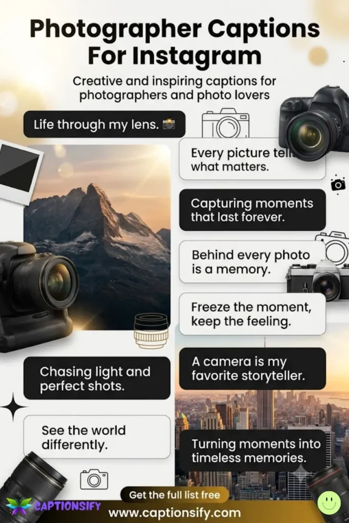 Short and Sweet Captions for Stunning Photos
