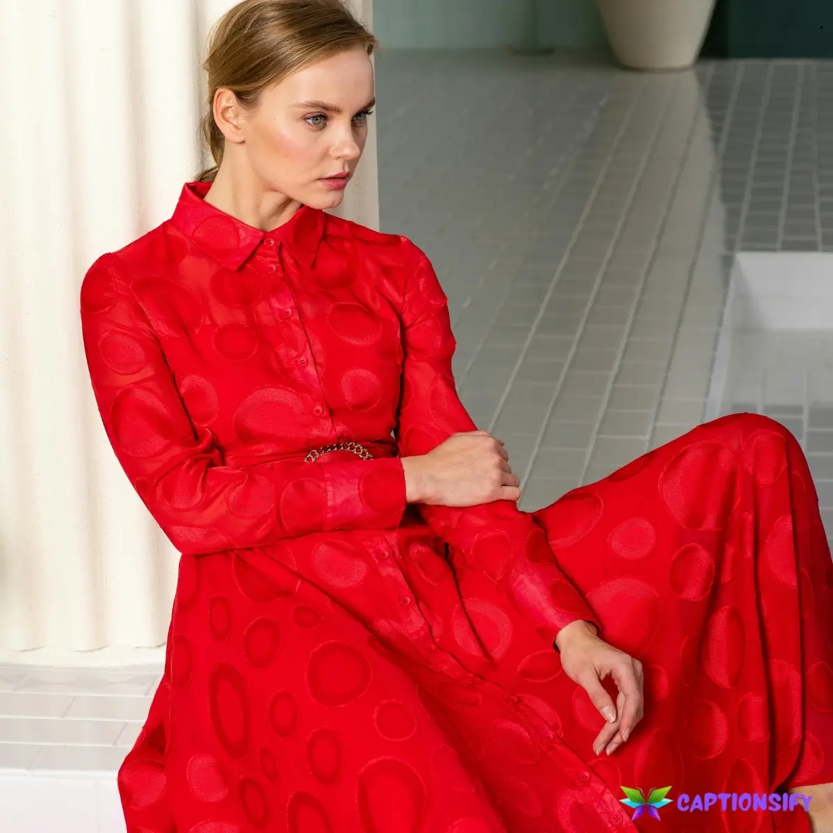 127 Top Red Dress Instagram Captions for Every Occasion