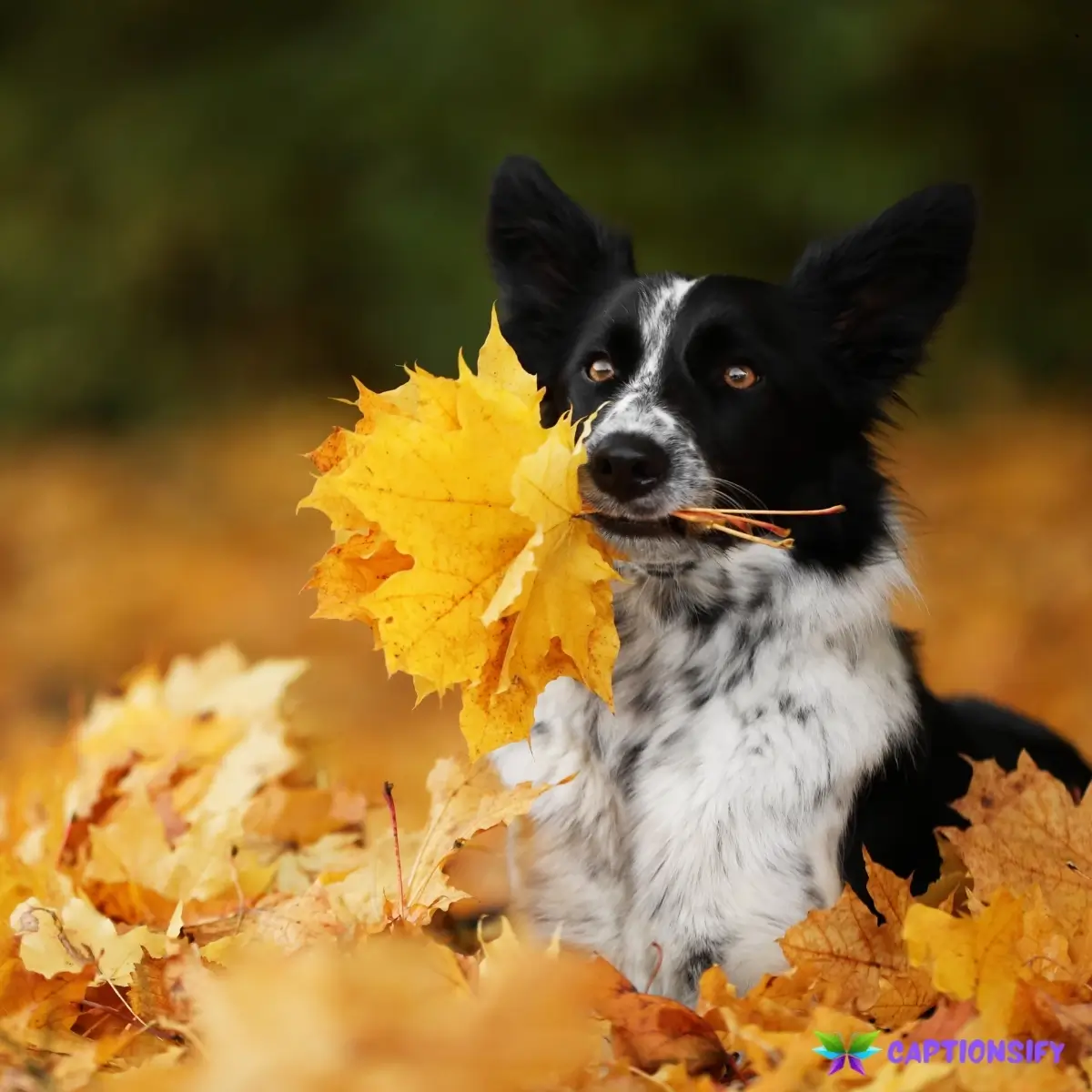 143 Fall Dog Instagram Captions for Cozy Autumn Vibes