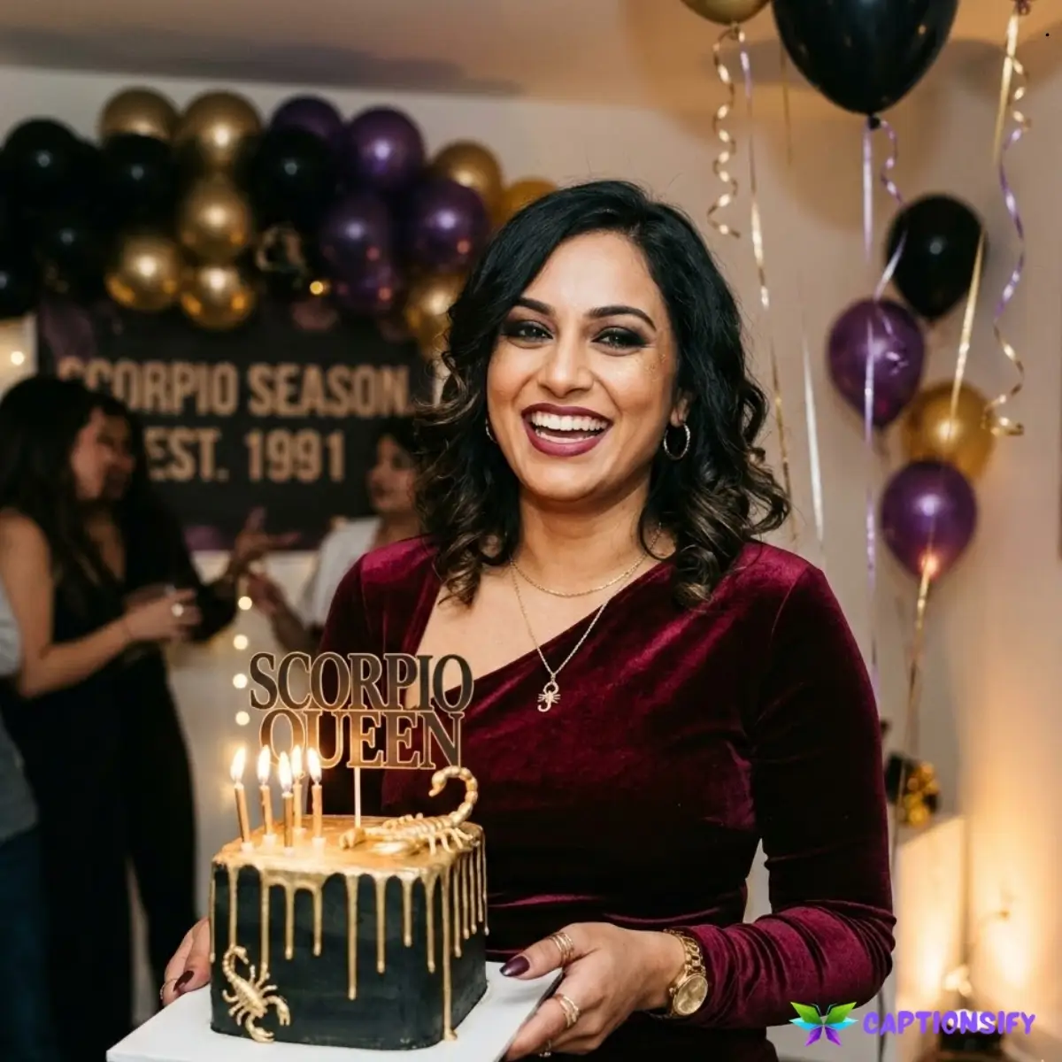 149 Top Scorpio Birthday Captions For Instagram That Sparkle With Intensity and Charm
