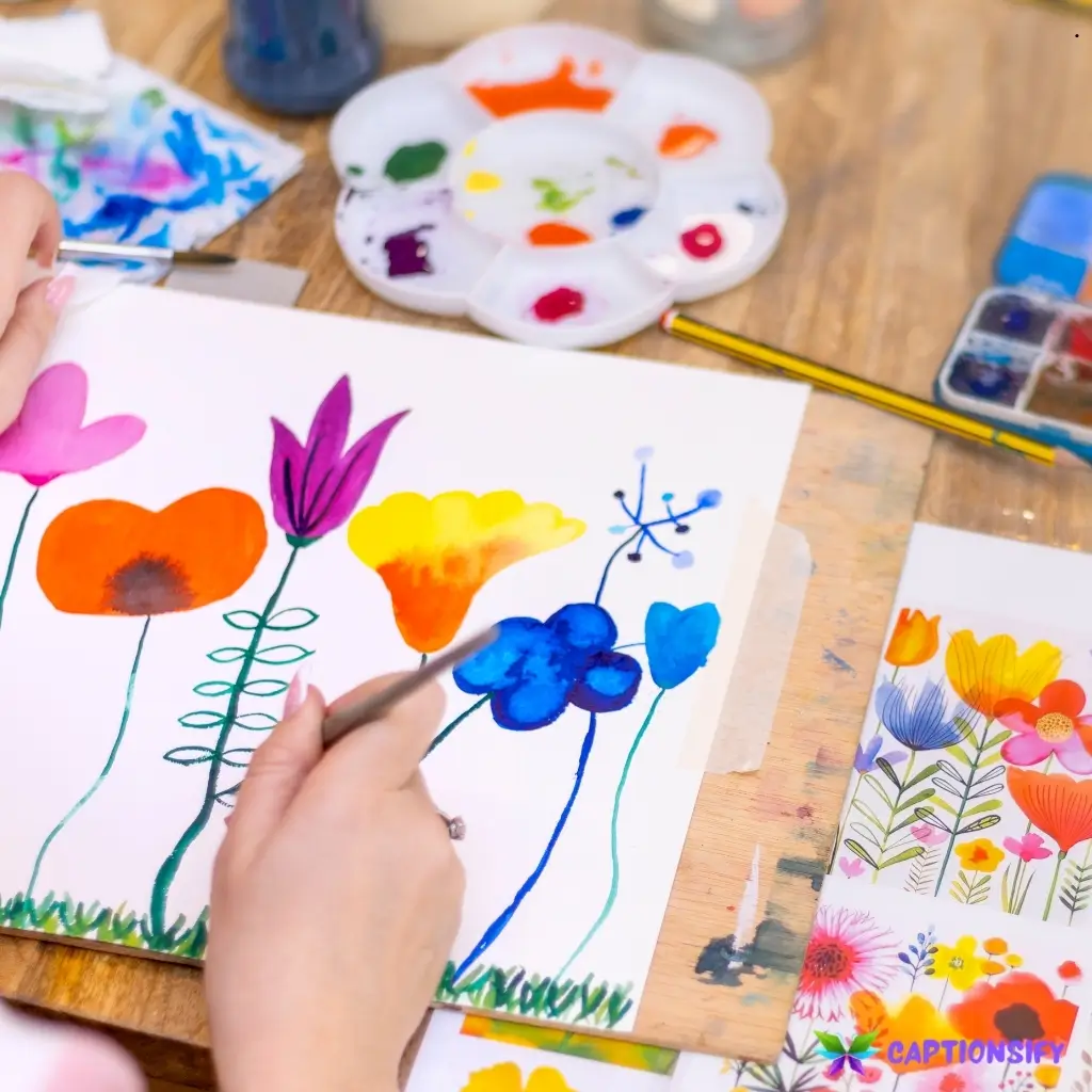 153 Top Paint Captions For Instagram to Inspire Your Art Showcase