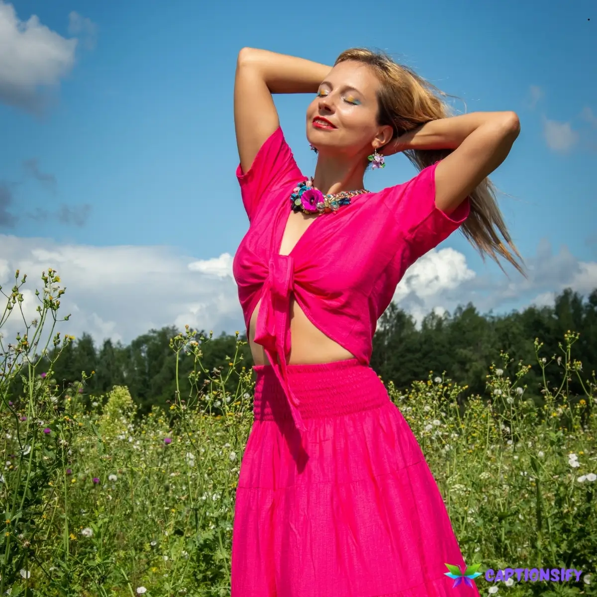 169 Best Instagram Captions For Pink Outfit to Brighten Your Feed