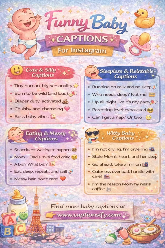 Hilarious Baby Quotes For Instagram Posts To Brighten Your Day