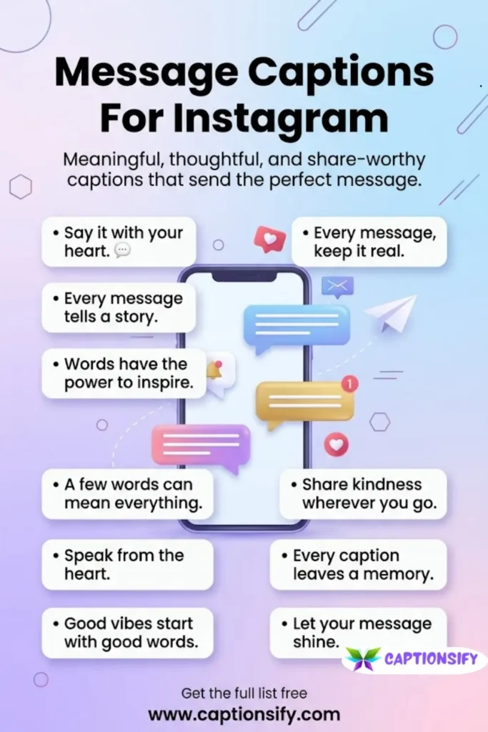 Short Message Captions For Instagram To Share Quick Thoughts