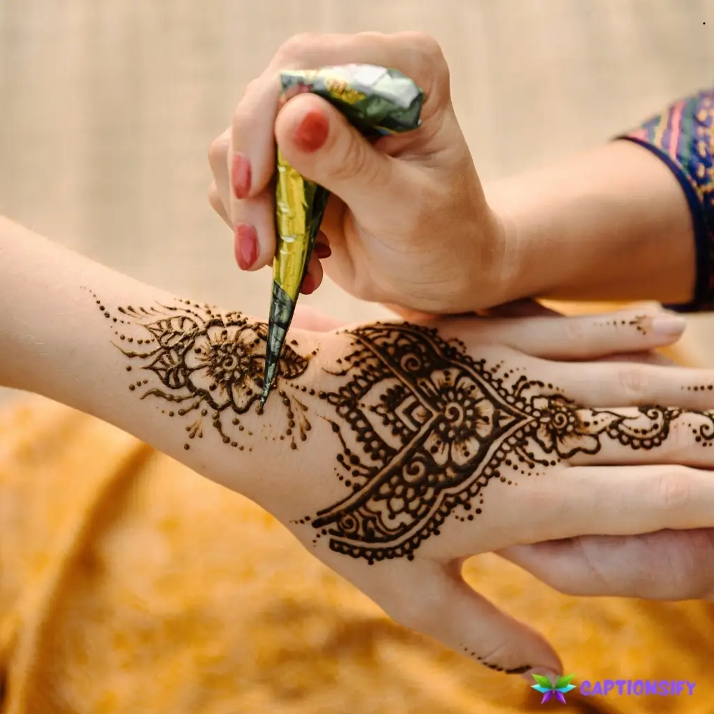 123 Best Mehndi Captions For Instagram Perfect for Your Celebrations