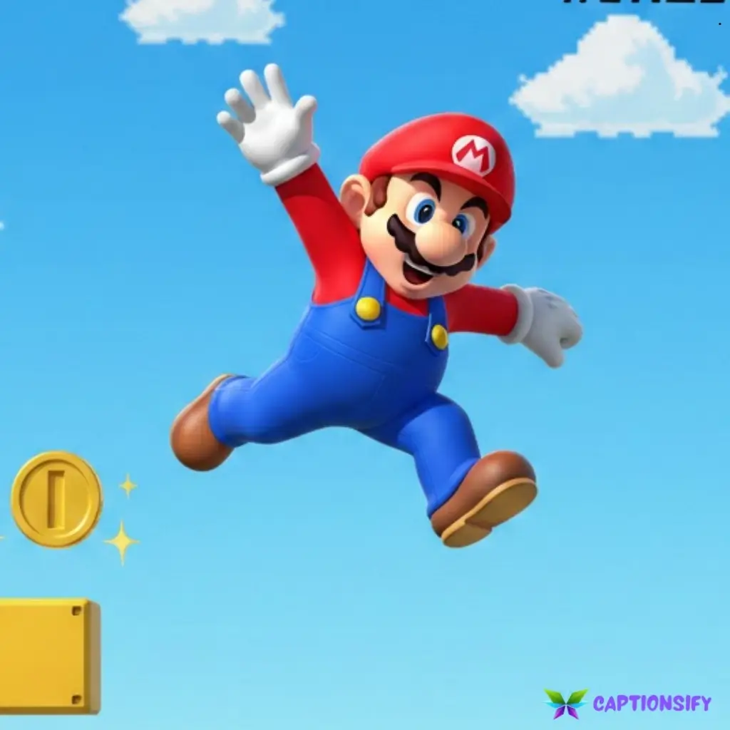 143 Top Super Mario Captions For Instagram To Make Your Posts Playful