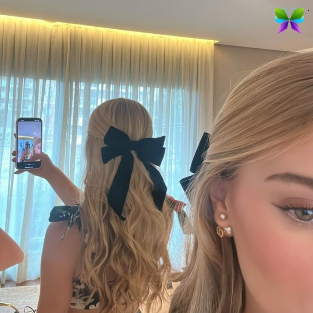 Hair Bow Captions Instagram