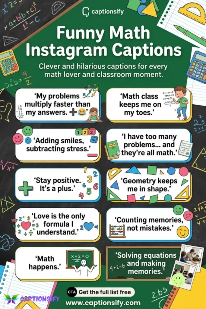 Hilarious Math Instagram Captions for Math Lovers
