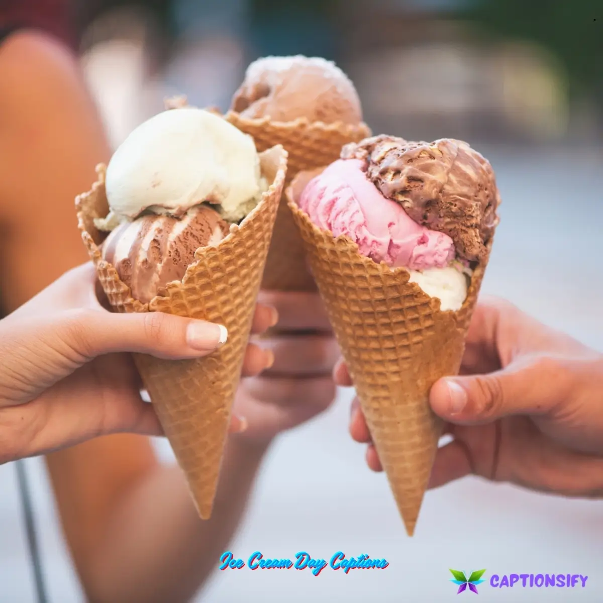 Ice Cream Day Captions