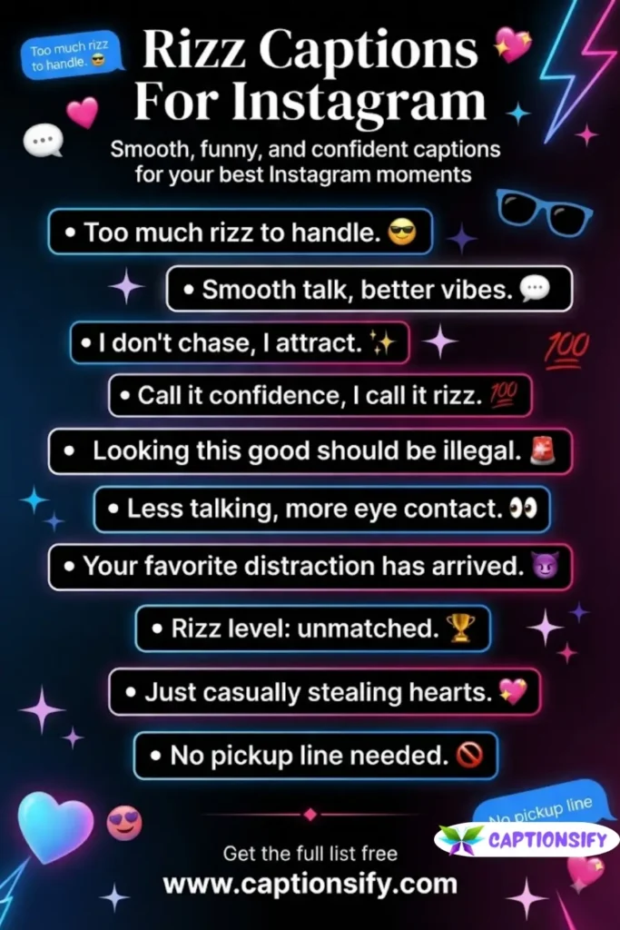 Romantic Rizz Captions for Instagram to Win Hearts