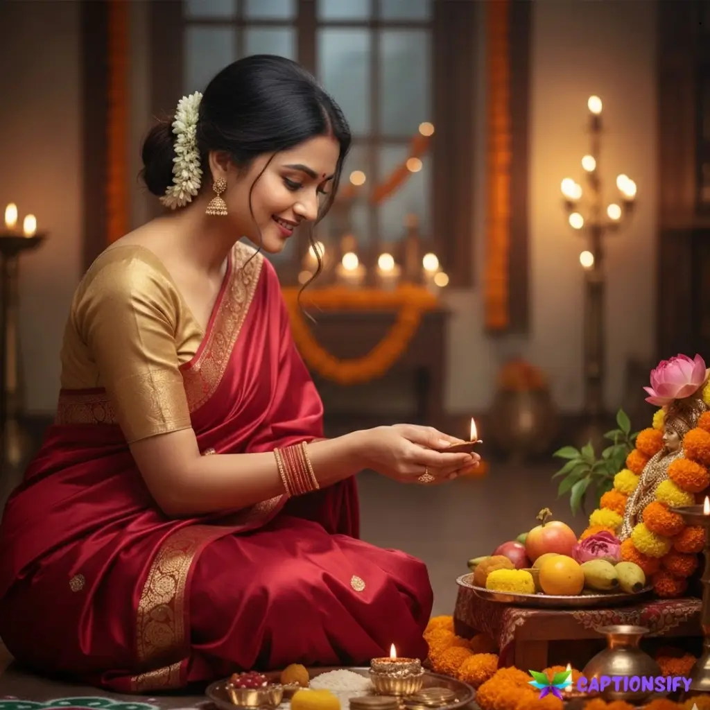 129 Best Lakshmi Puja Captions for Instagram to Celebrate Prosperity and Joy