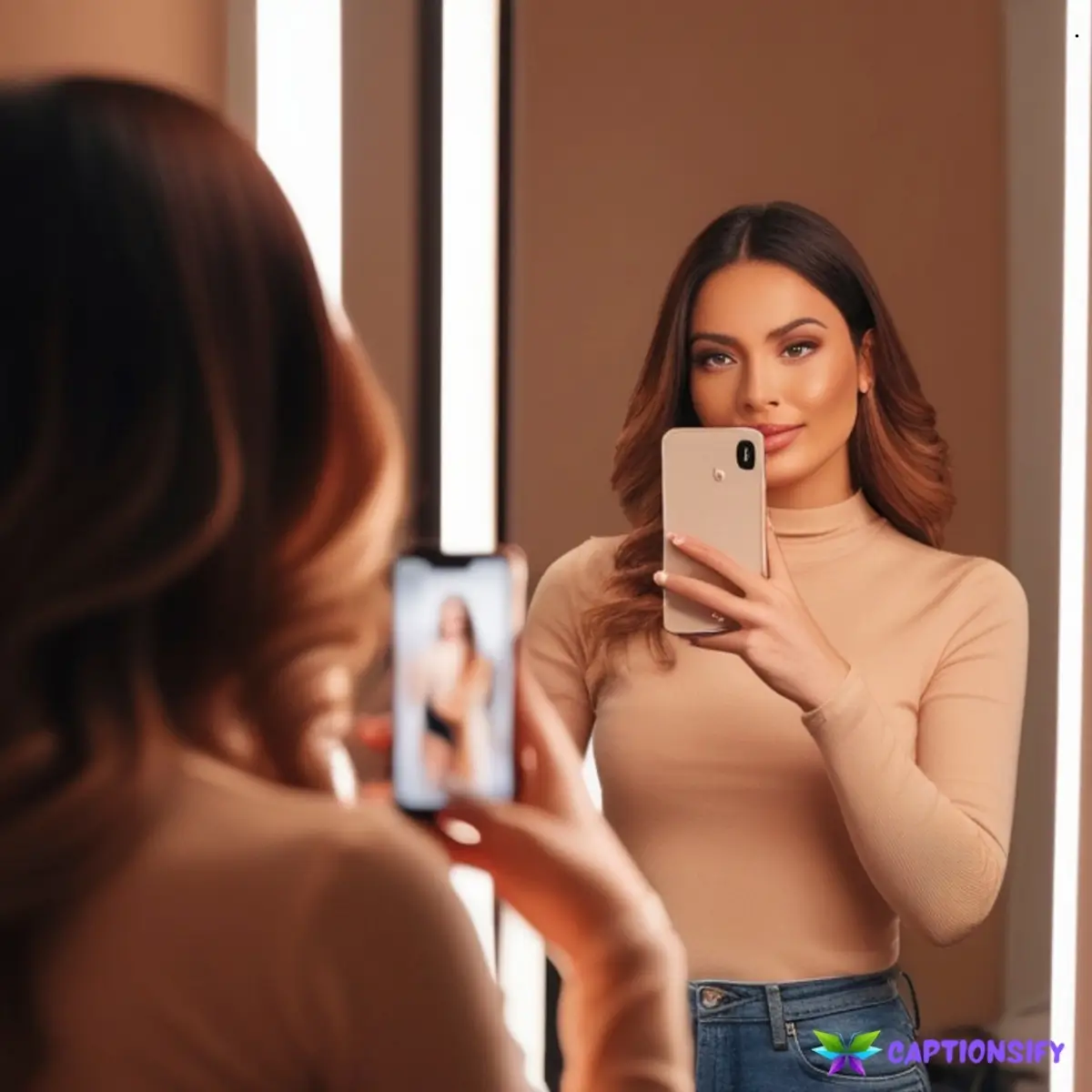 139 Best Mirror Selfie Captions That Spark Confidence and Creativity in Every Snap