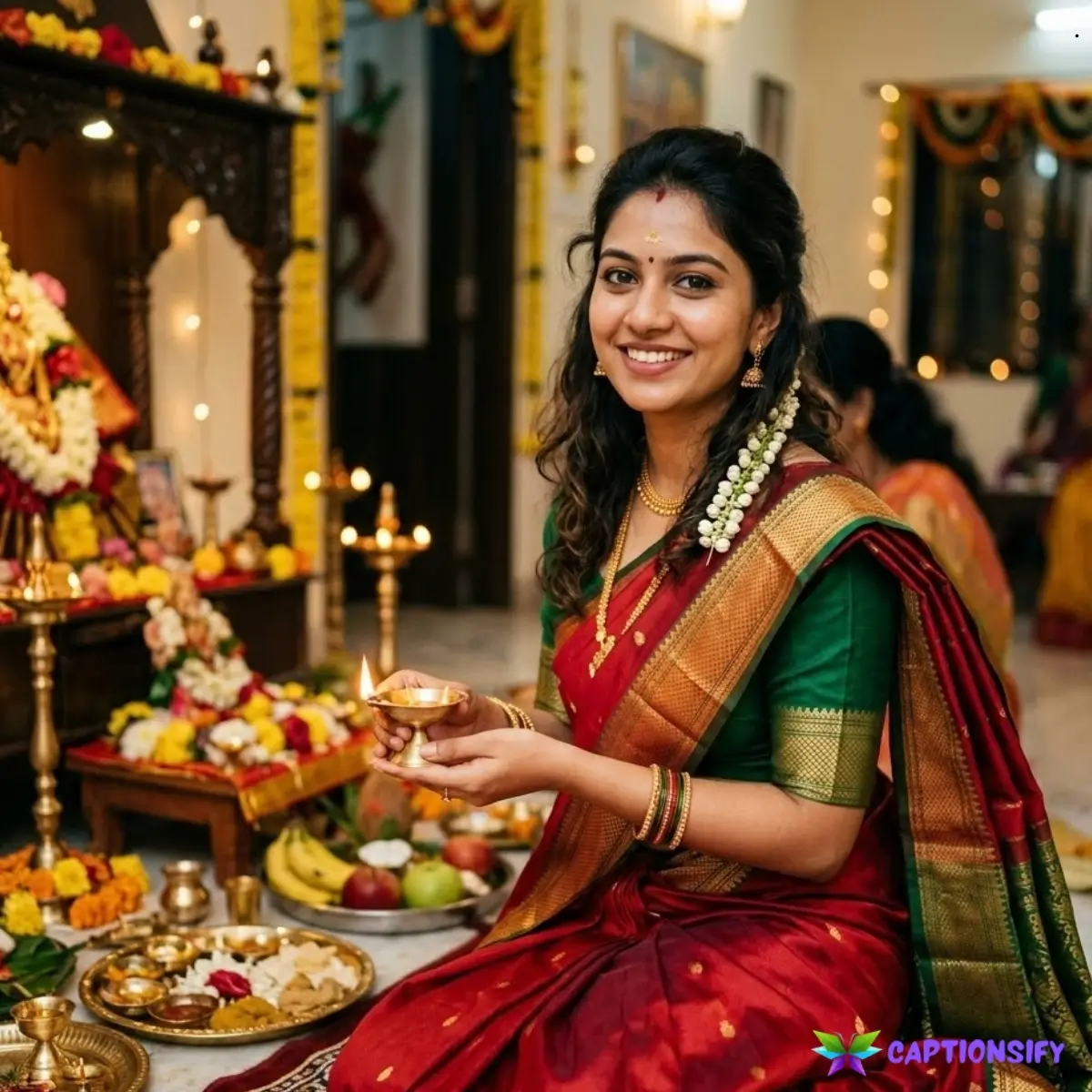 145 Best Mahalaxmi Puja Captions for Instagram to Celebrate Prosperity and Blessings