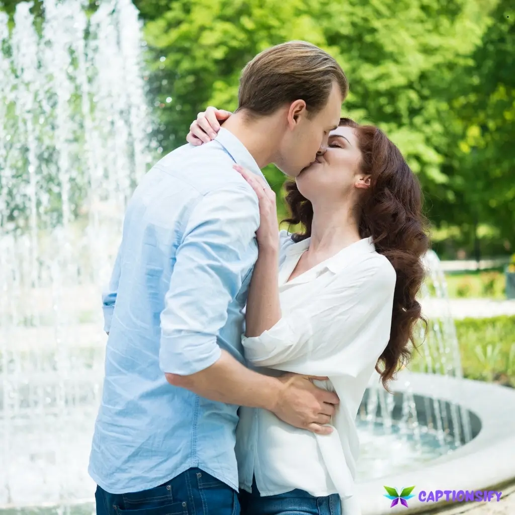 149 Top Kiss Captions For Instagram That Will Make Your Heart Flutter