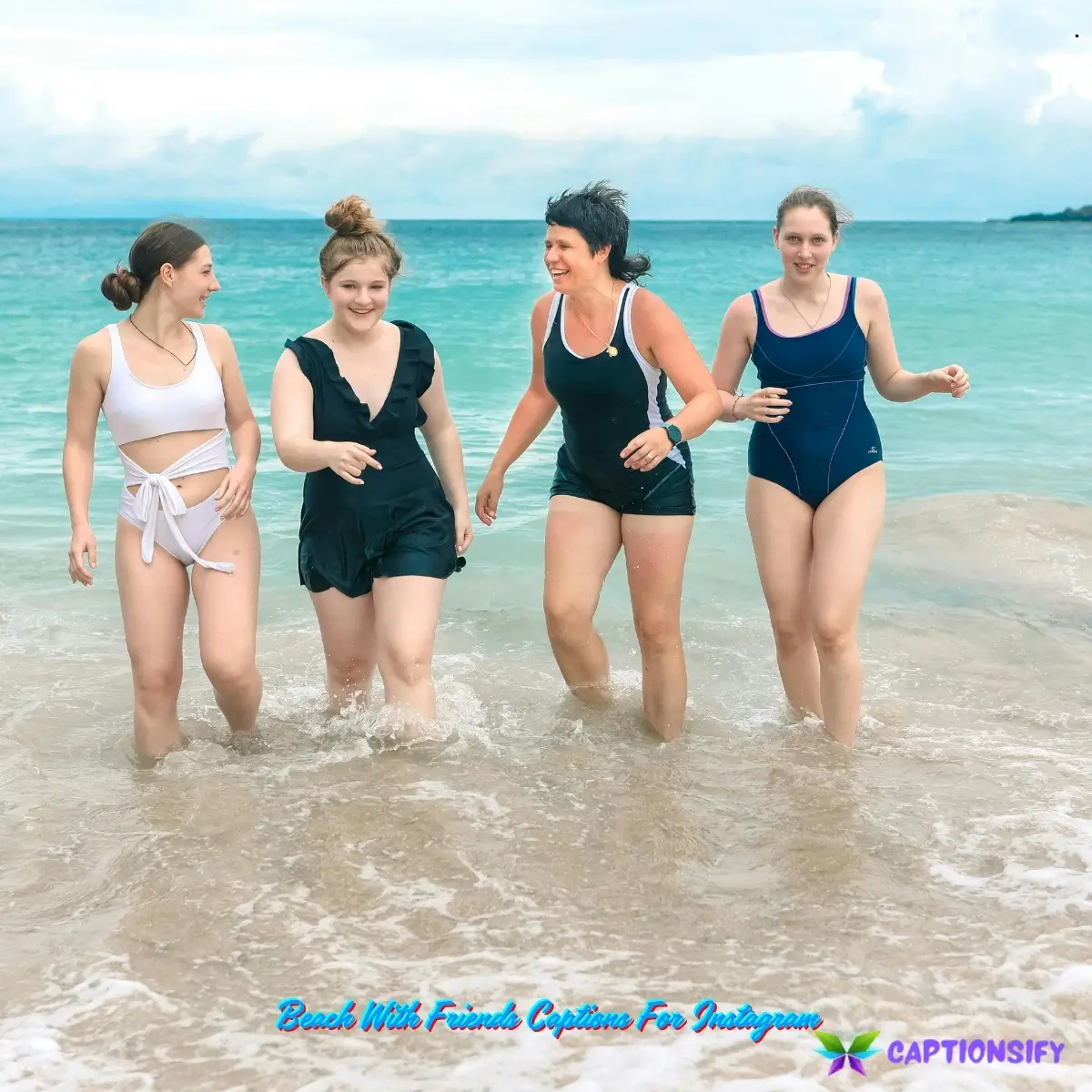 Beach With Friends Captions For Instagram