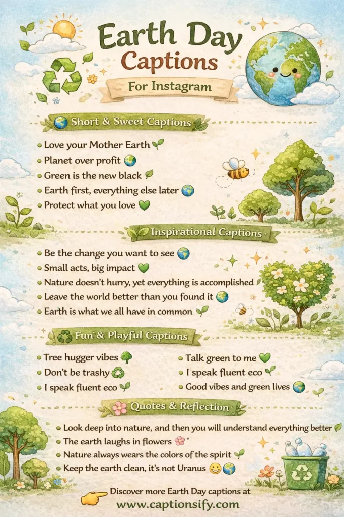 Creative Earth Day Quotes For Social Media