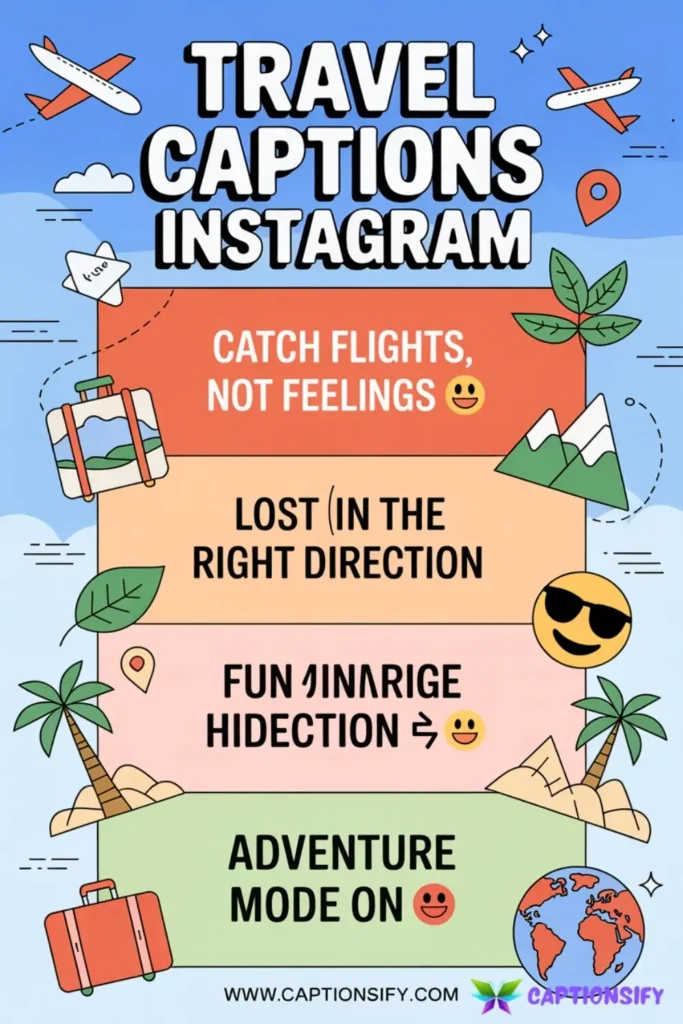 Creative Travel Captions for Instagram Memories