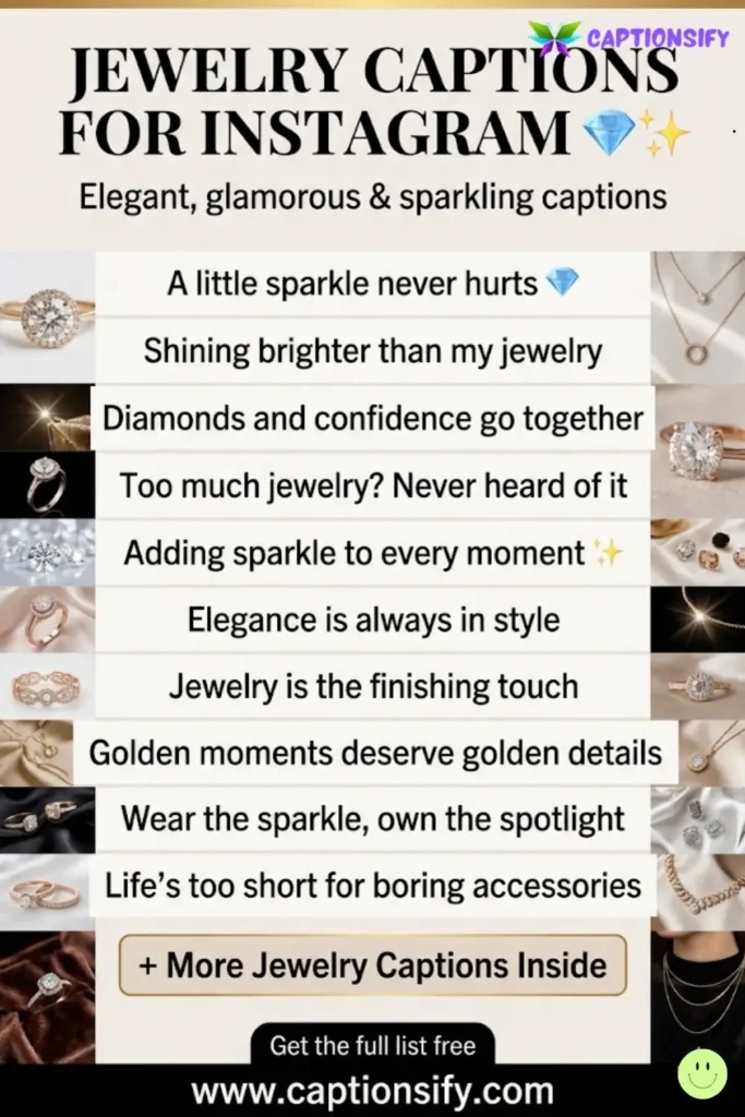 Dazzling Instagram Captions For Rings