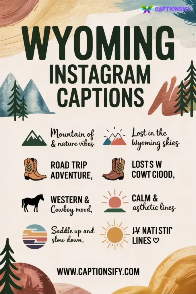 Funny Wyoming Instagram Captions For Your Adventures