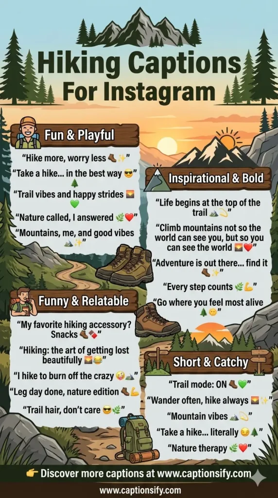 Inspiring Hiking Quotes For Your Instagram Adventure