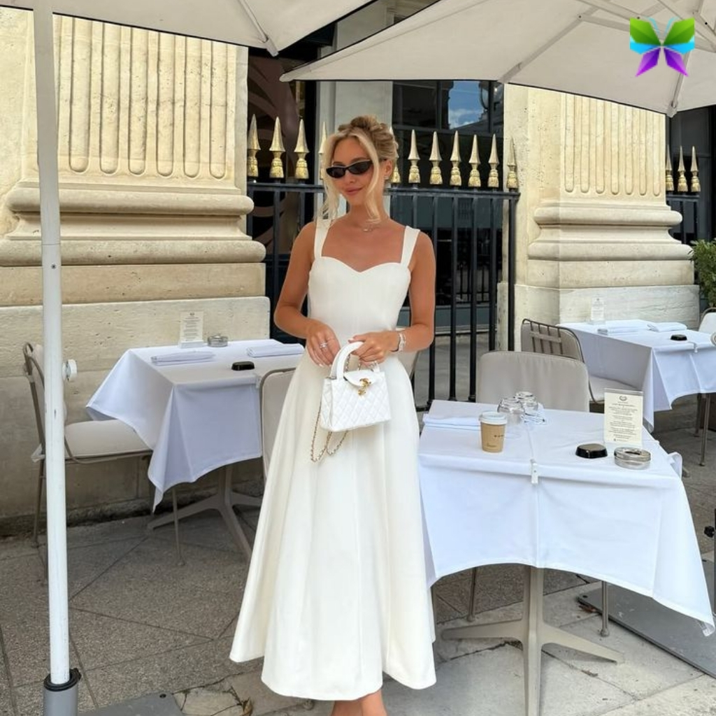 Instagram Captions White Dress