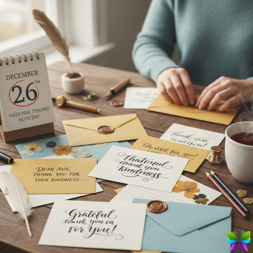 National Thank You Note Day Captions National Thank You Note Day Captions