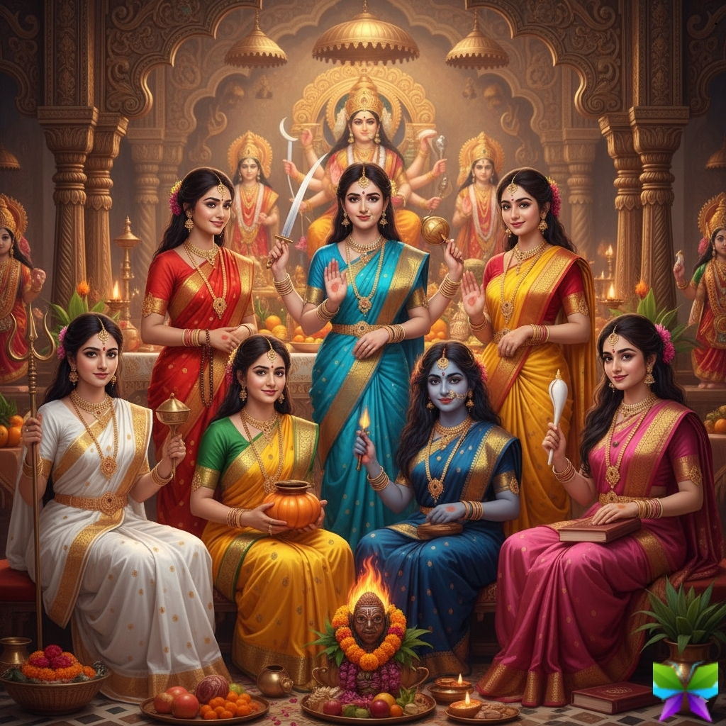 200+ Navadurga Puja Captions for Instagram to Celebrate the Divine Spirit 9 Navadurga Puja Captions for Instagram
