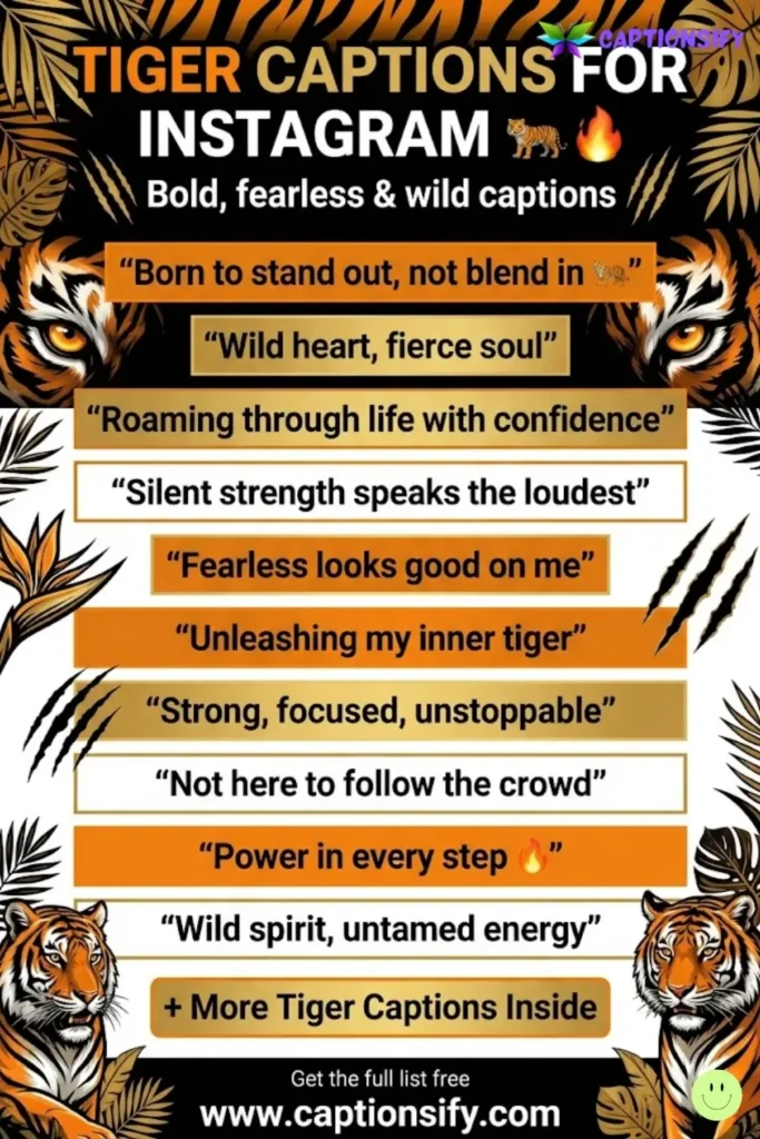 Playful Tiger Puns For Your Posts