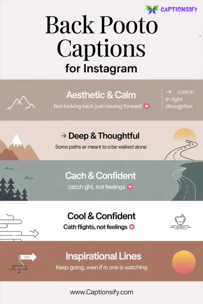 Short And Sweet Back Photo Captions