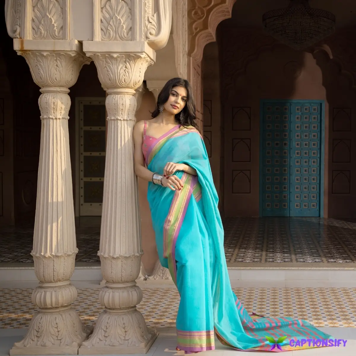 135 Top Saree Captions For Instagram In Hindi That Celebrate Elegance and Tradition