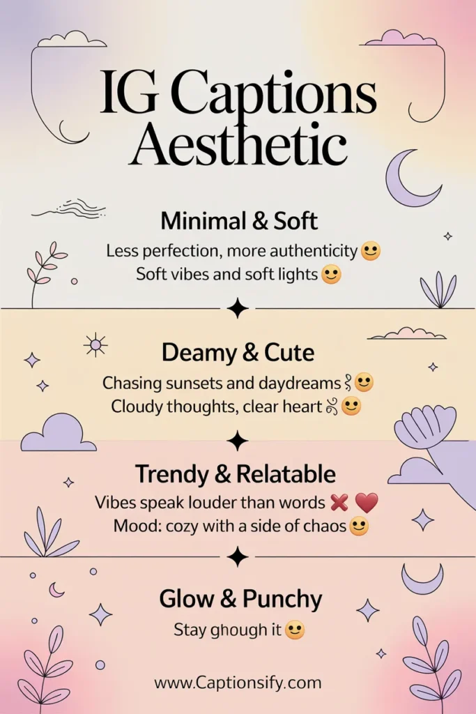 Aesthetic Instagram Captions For Dreamy Vibes