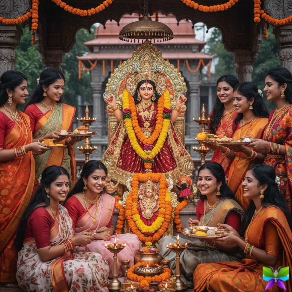 200+ Chandi Puja Captions for Instagram to Celebrate Divine Blessings and Joy 13 Chandi Puja Captions for Instagram