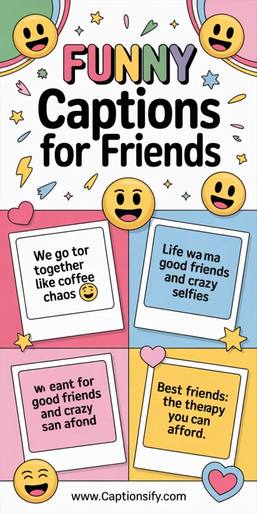 Hilarious Instagram Captions For Friends