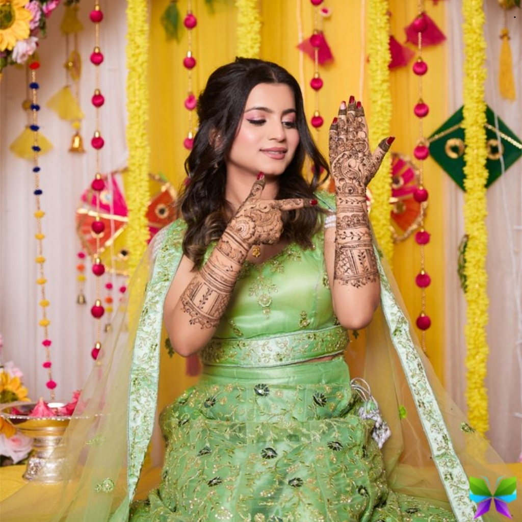 200+ Mehndi Captions That Celebrate Art and Culture with Style and Grace 8 Mehndi Captions
