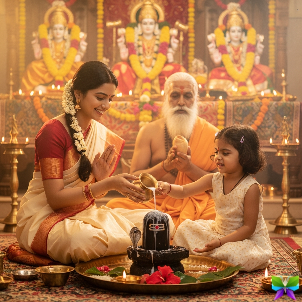 200+ Rudrabhishek Puja Captions for Instagram to Inspire Your Spiritual Journey 2 Rudrabhishek Puja Captions for Instagram