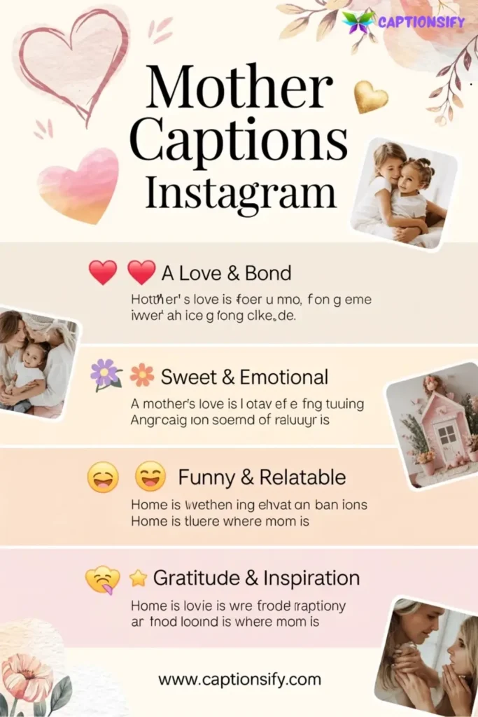 Short Instagram Captions For Moms