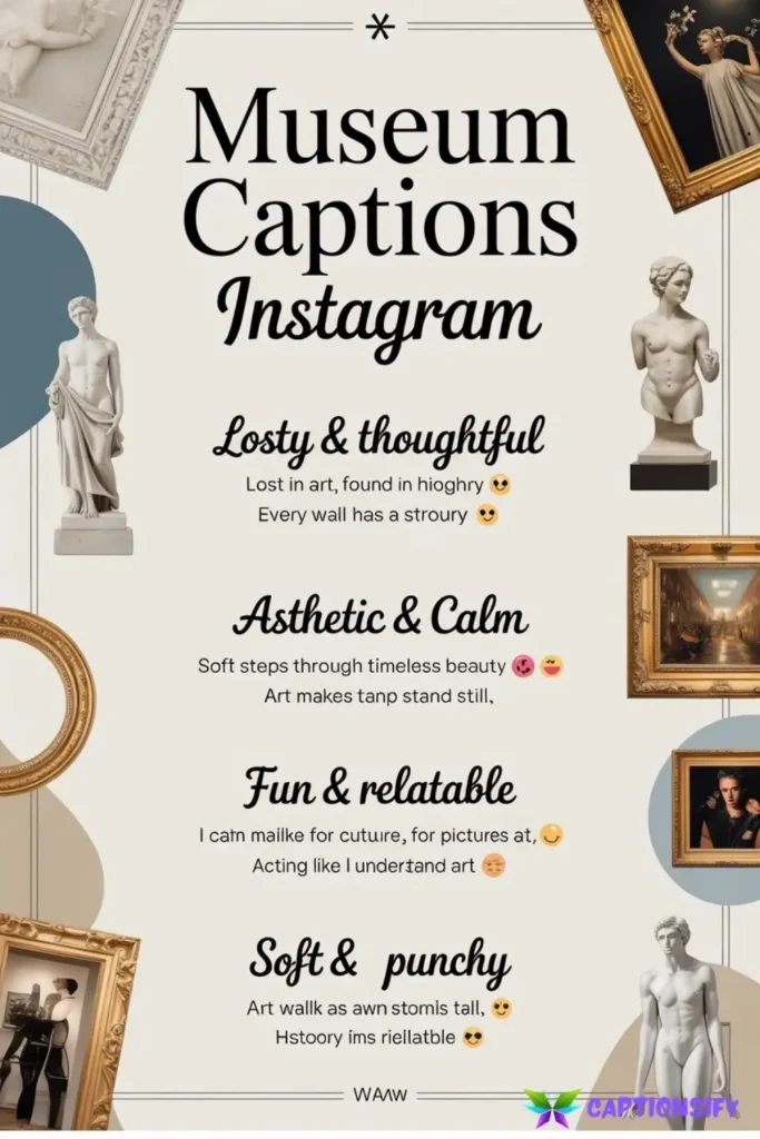 Short Museum Captions For Instagram Posts