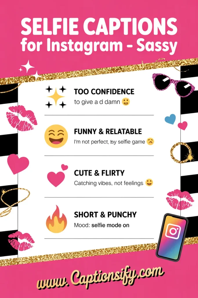 Short Sassy Instagram Captions