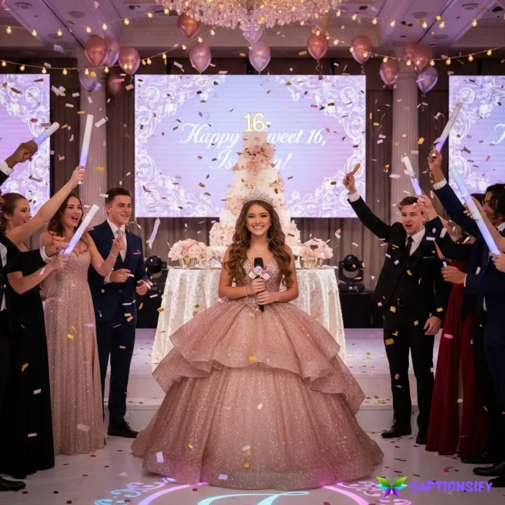 123 Best Sweet 16 Captions For Instagram That Celebrate Your Special Day in Style